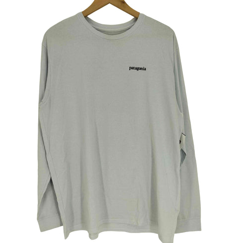 パタゴニア patagonia ロングスリーブ ラインロゴ リッジ レスポンシビリティー ロンT メンズ import:L